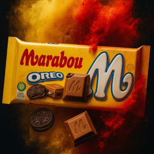 Marabou - Oreo Cookie Chocolate Bar (185g Bar)