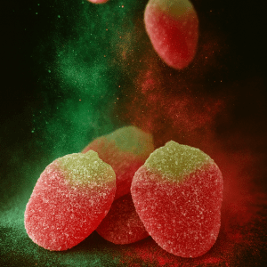 Sugary Strawberry Candies (1/2 lb)