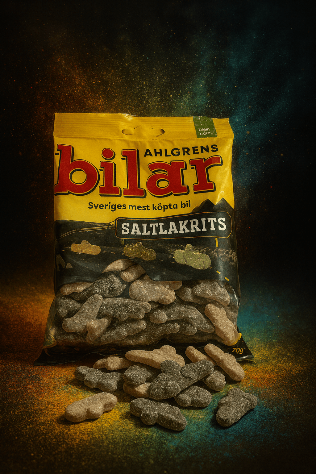 Bilar Salty Licorice (100g bags)